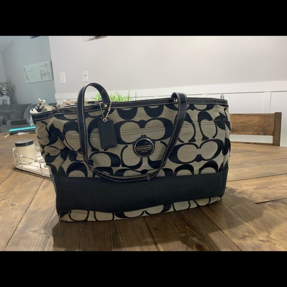 Coach Diaper Bag - Picture 1 of 4